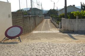 Mais melhoramentos em Lanheses - Rua dos Cutarelos recebe rede de saneamento e repavimentação